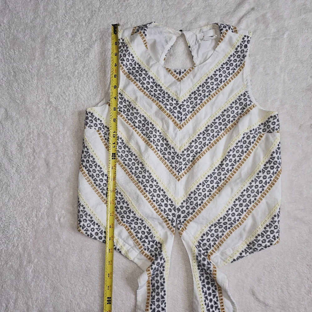 Anthropologie 2-Piece Shirt And Skirt Set Size 4